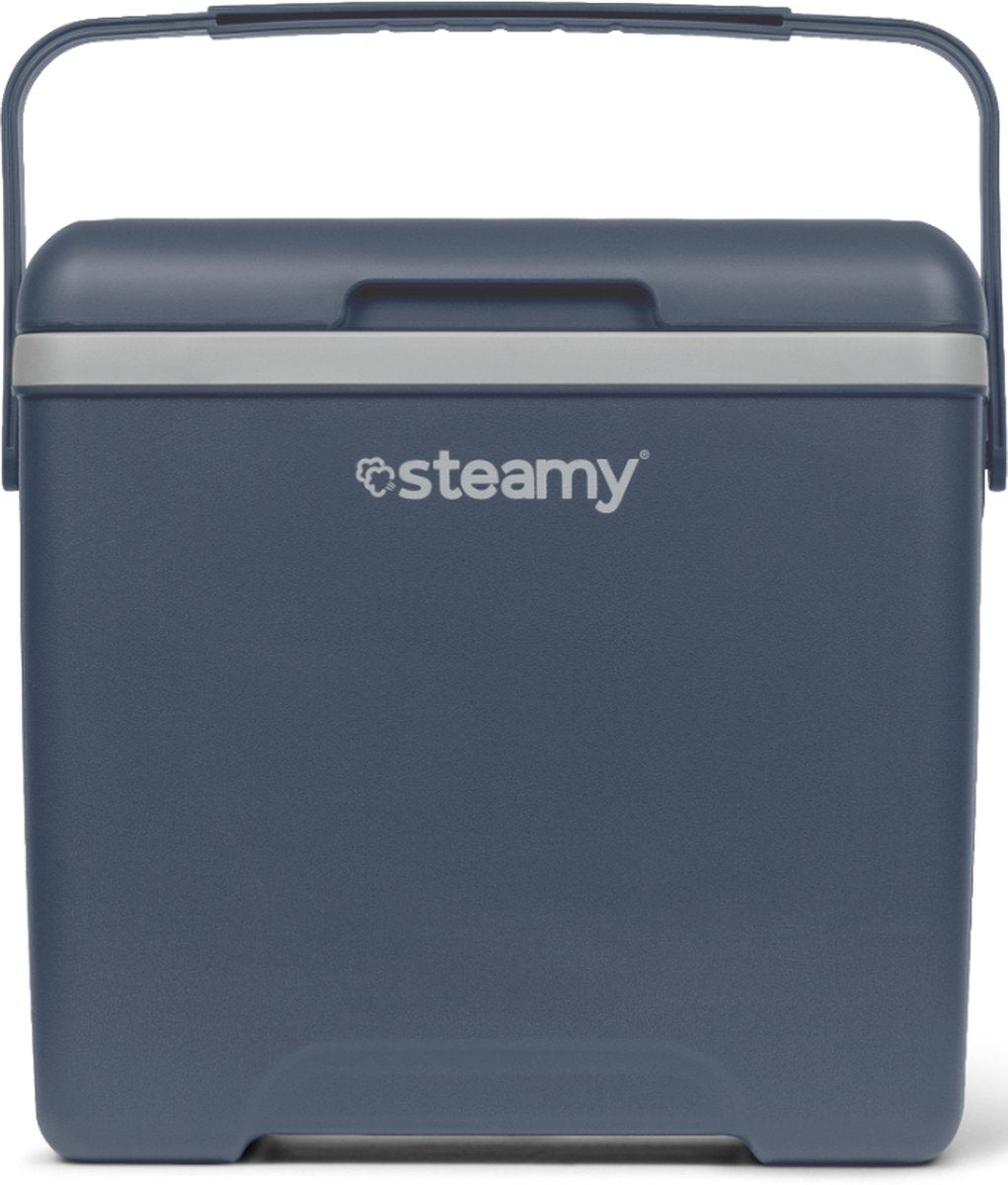 Steamy cool 13 - kleine koelbox inclusief koelelement! - 13 liter - blauw
