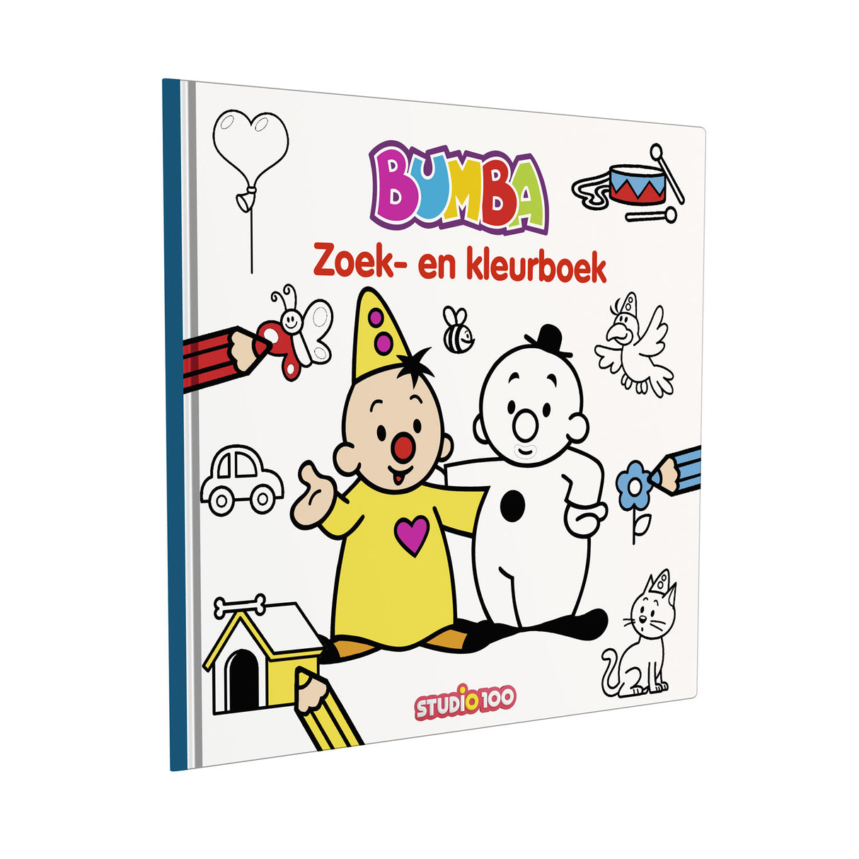 Studio 100 Bumba Search and Coloring Book