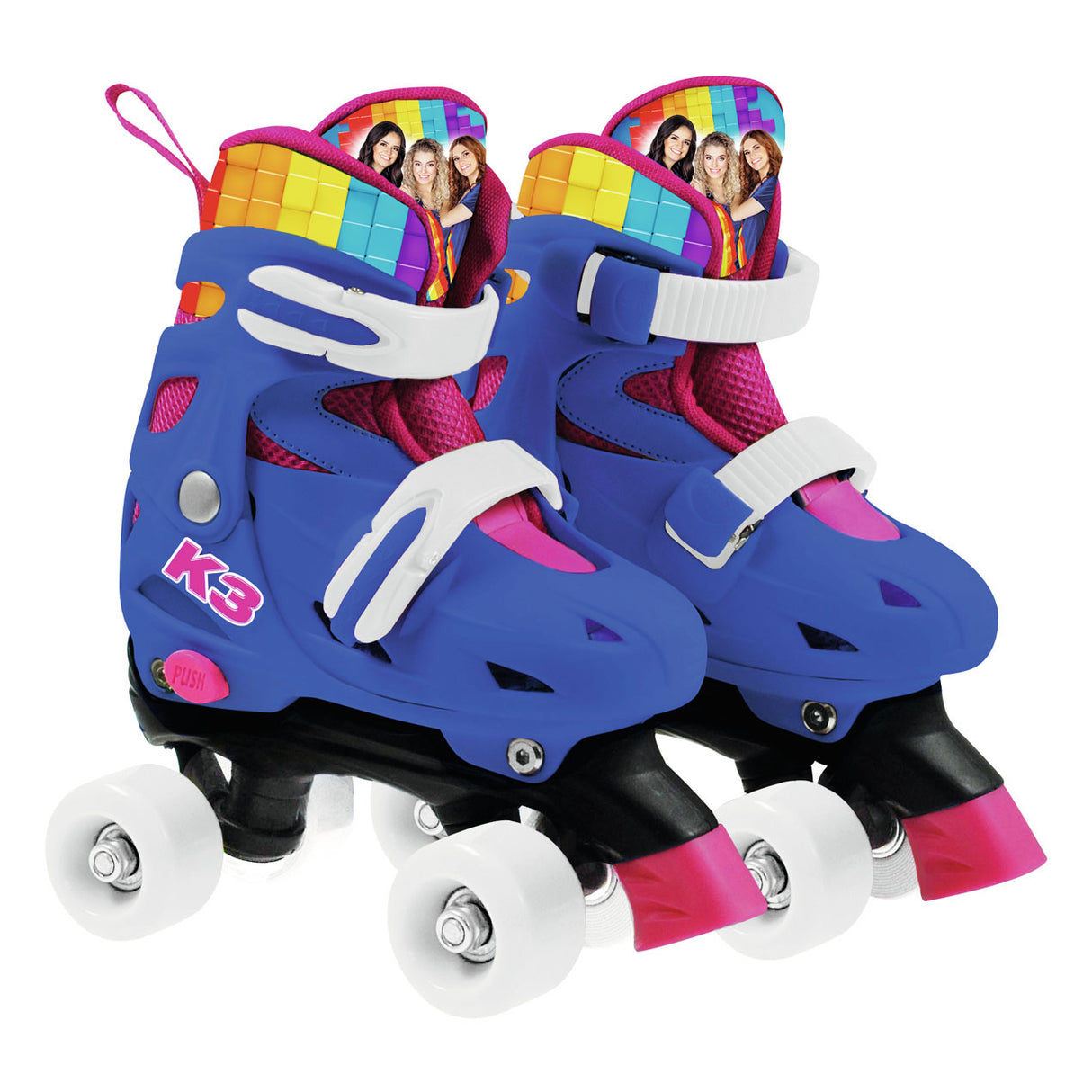 Studio 100 K3 Roller Skating Rainbow, Størrelse 30-33
