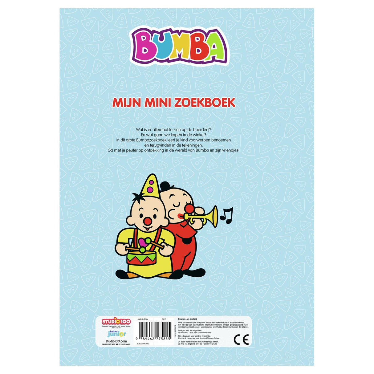 Studio 100 bumba min mini søgebog