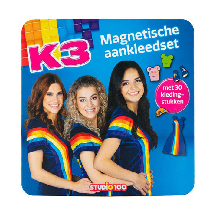 K3 magnetisk dress up rejsespil