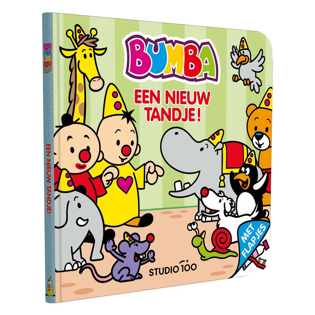 Studio 100 bumba tavlebog med klapper - ny tand