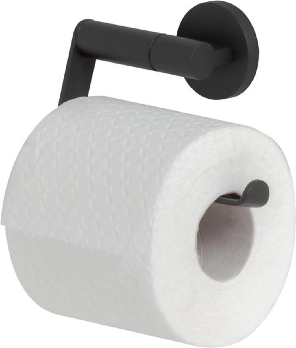 Tiger noon - toiletrulleholder uden klap - toiletrulleholder - uden boring - boring eller limning - sort