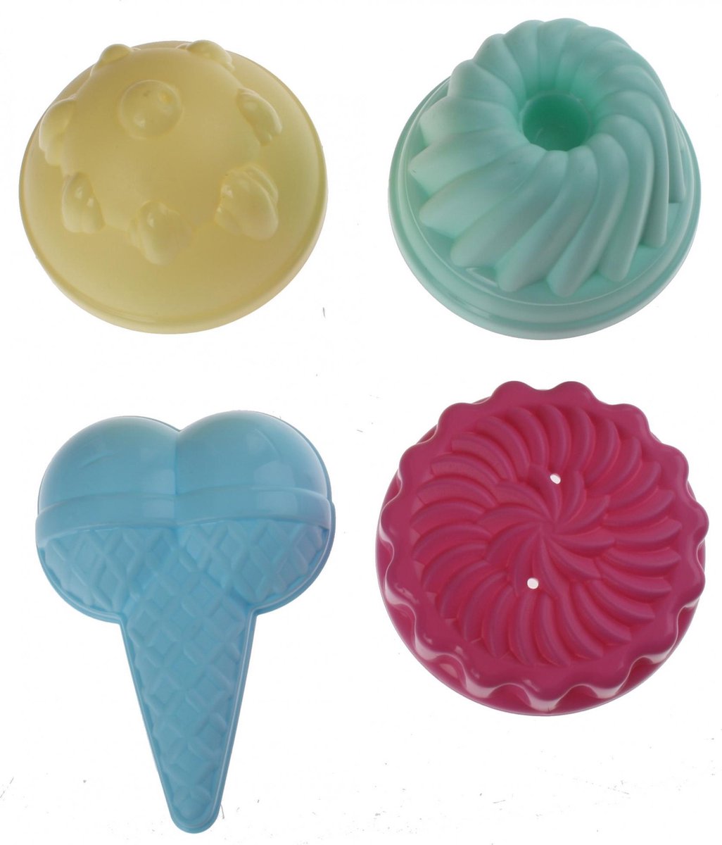Écoiffier ecoiffier is og cupcakes sandforme - 4 stk.