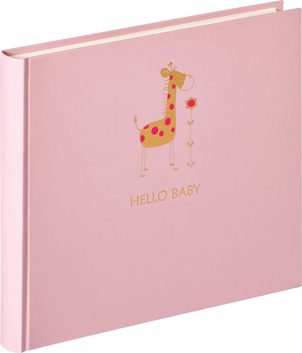 Walther uk-148-r babydyr - babyalbum - størrelse 28x25 cm - pink