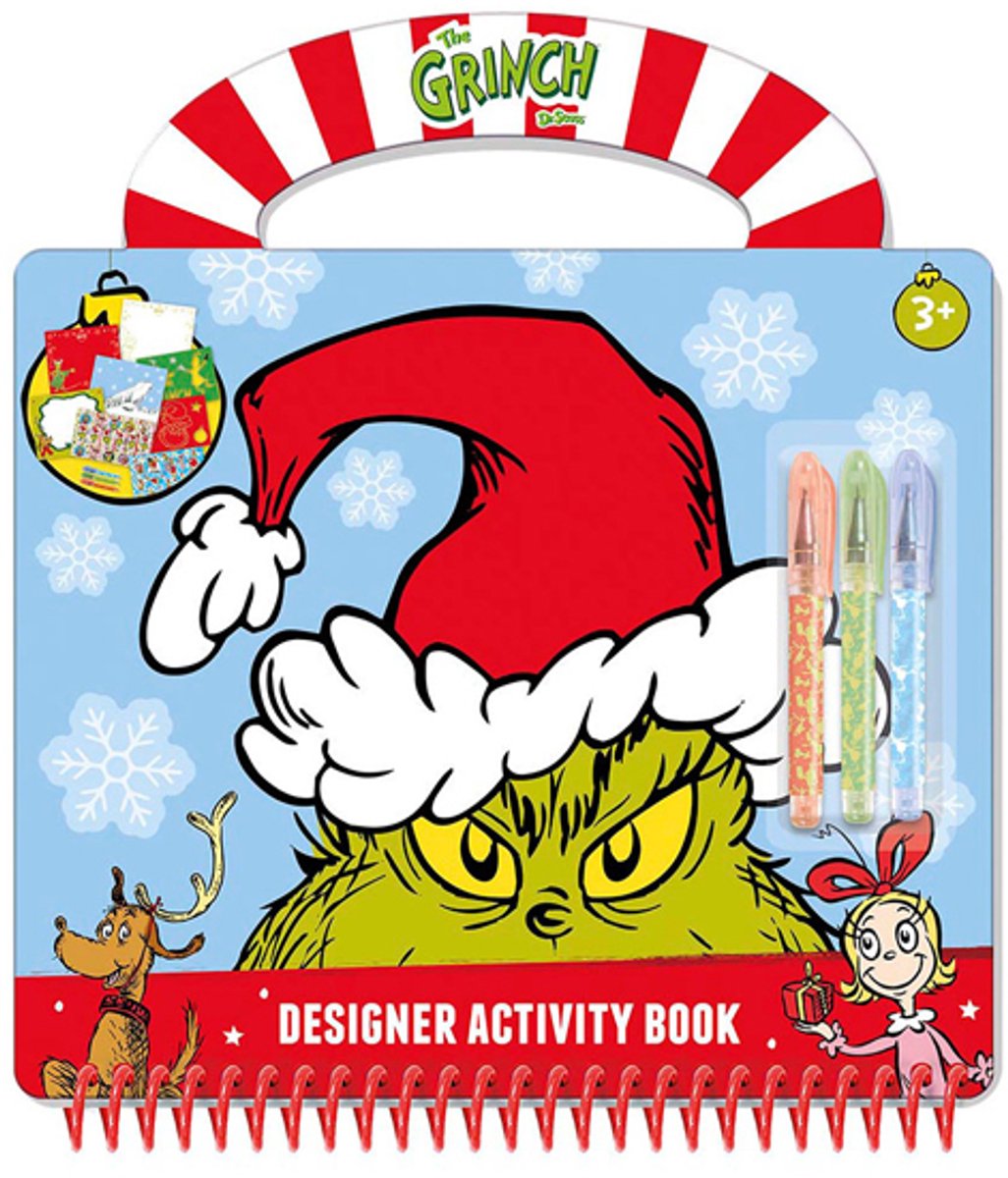 Totum Designer Actitivity Book Grinch