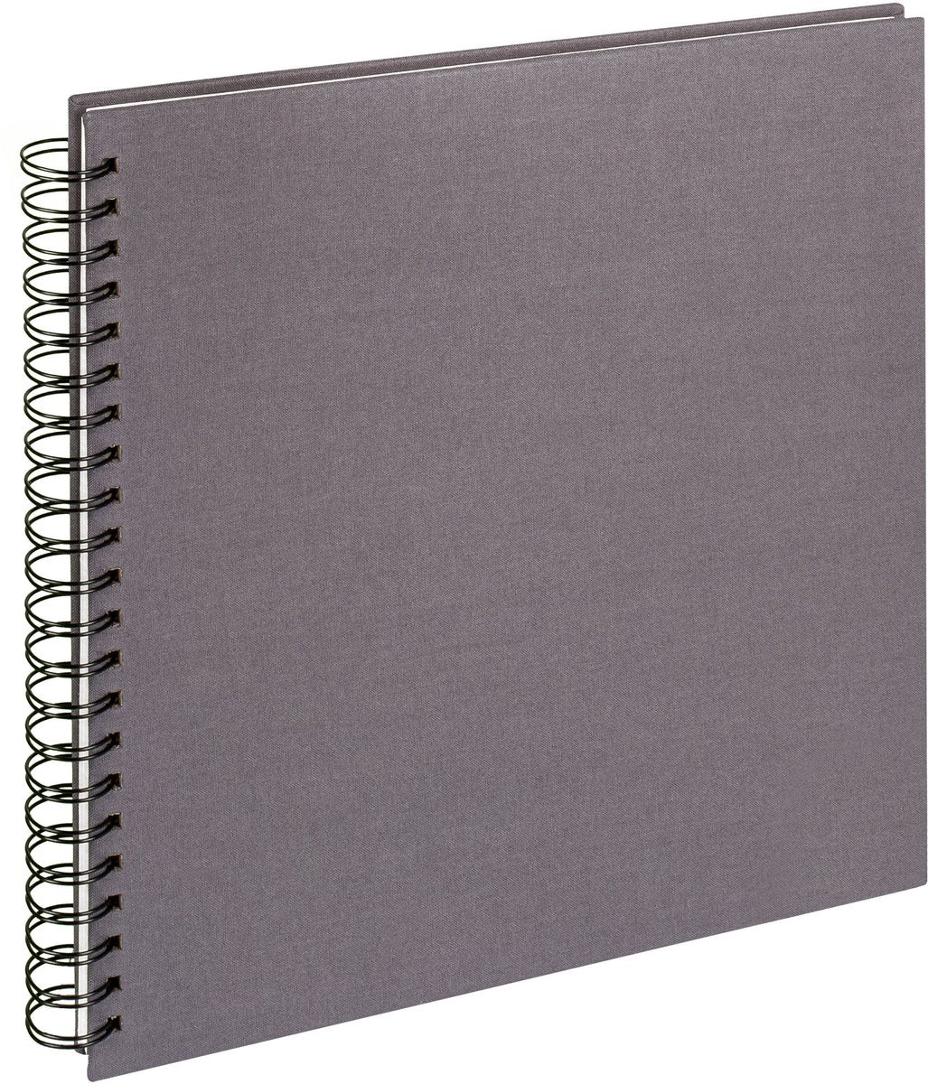 Walther sa-510-t klud - spiralalbum - størrelse 30 x 30 cm - antracit