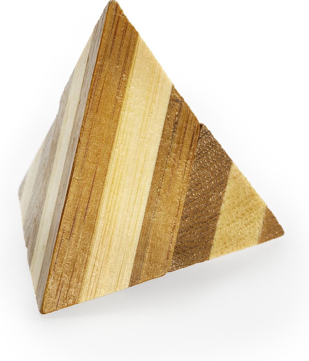 Eureka 3d bambus hjerne puslespil pyramide *