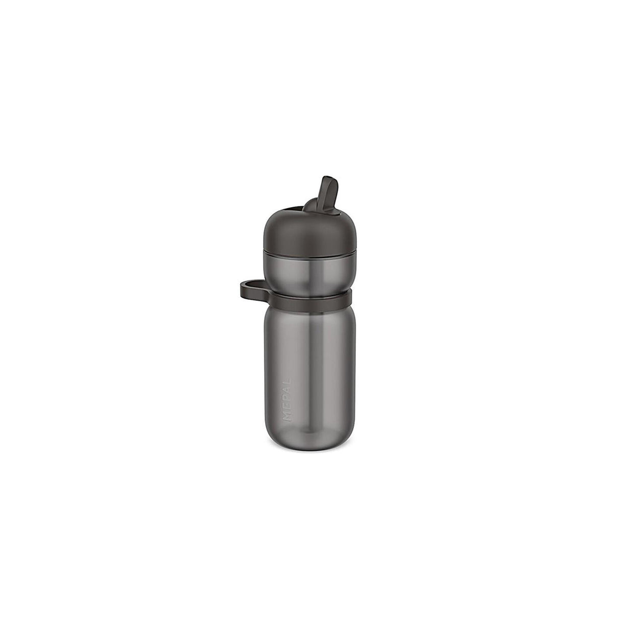 Mepal drikkeflaske flip sport 600ml - grafit sort