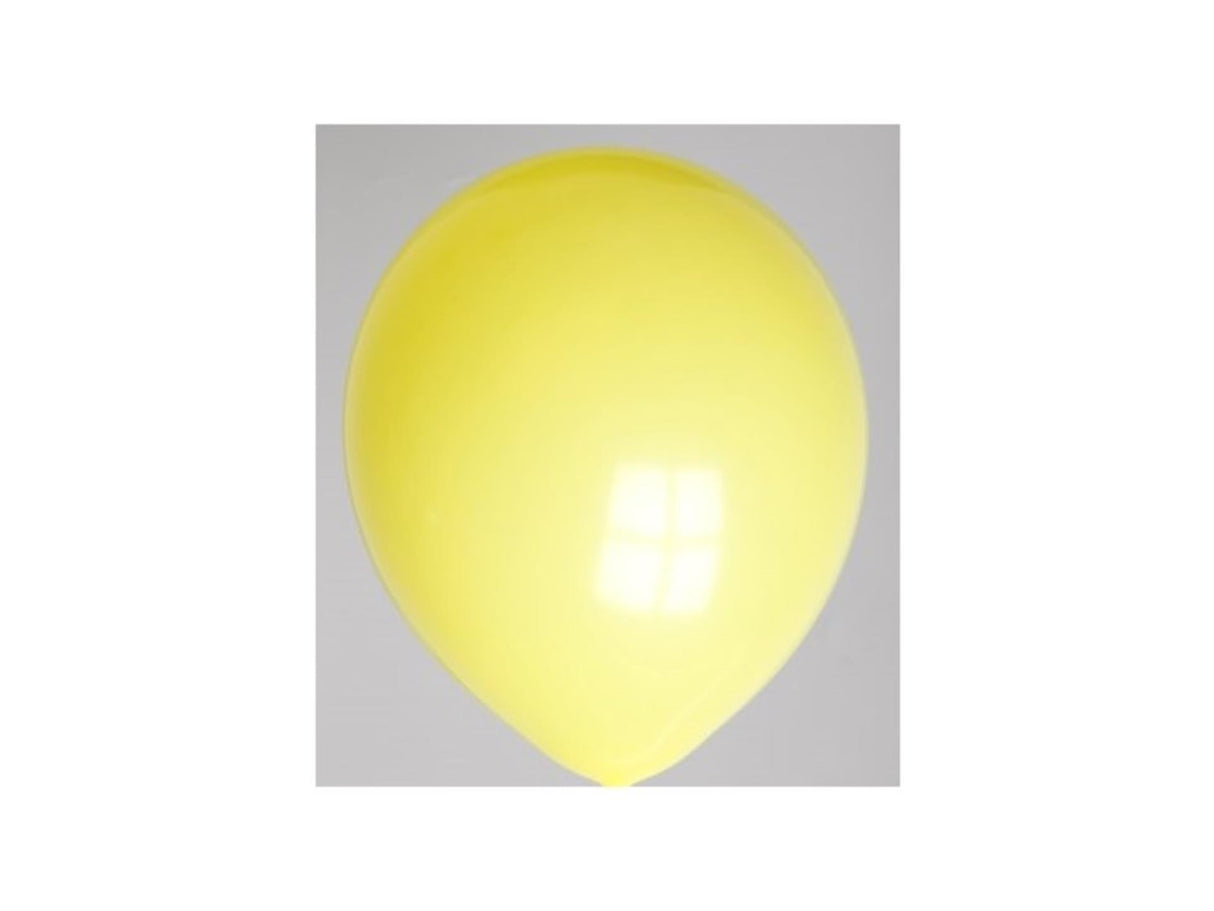 Globos balloner nr10 gul pose med 100 stk