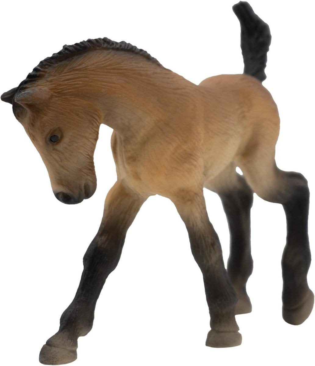 Bullyland 62680 – legefigur og samlerfigur Trakehnerføl – ca. 7,4 cm – naturtro og rigt detaljerede – ideel som pædagogisk legefigur, kagepynt eller lille gave til børn fra 3 år.