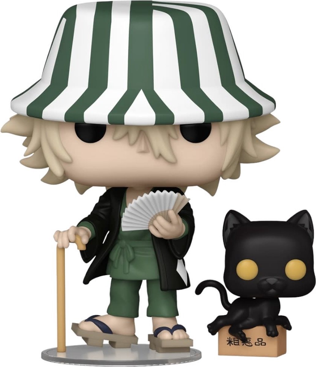 Funko pop! animation: blegemiddel - kisuke urahara yoruichi #1613