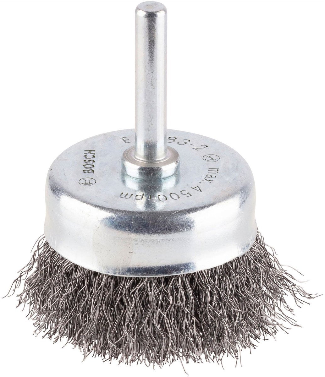 Bosch - kop stålbørste 50 mm, 0,2 mm, 4500 h min