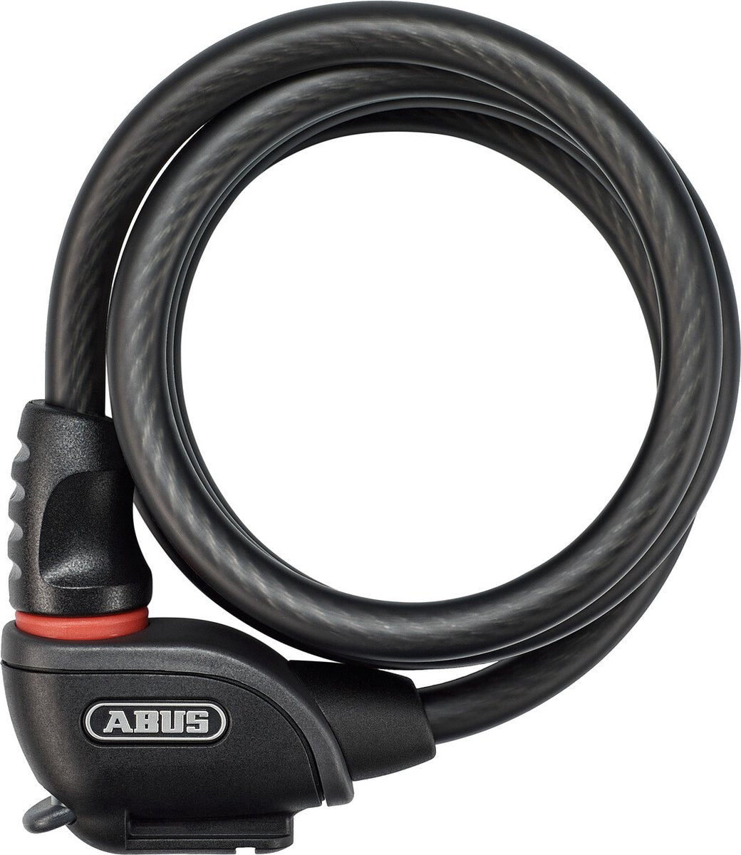 Abus Spiral Cable Lock Phantom 8950 180 Black - 180 cm