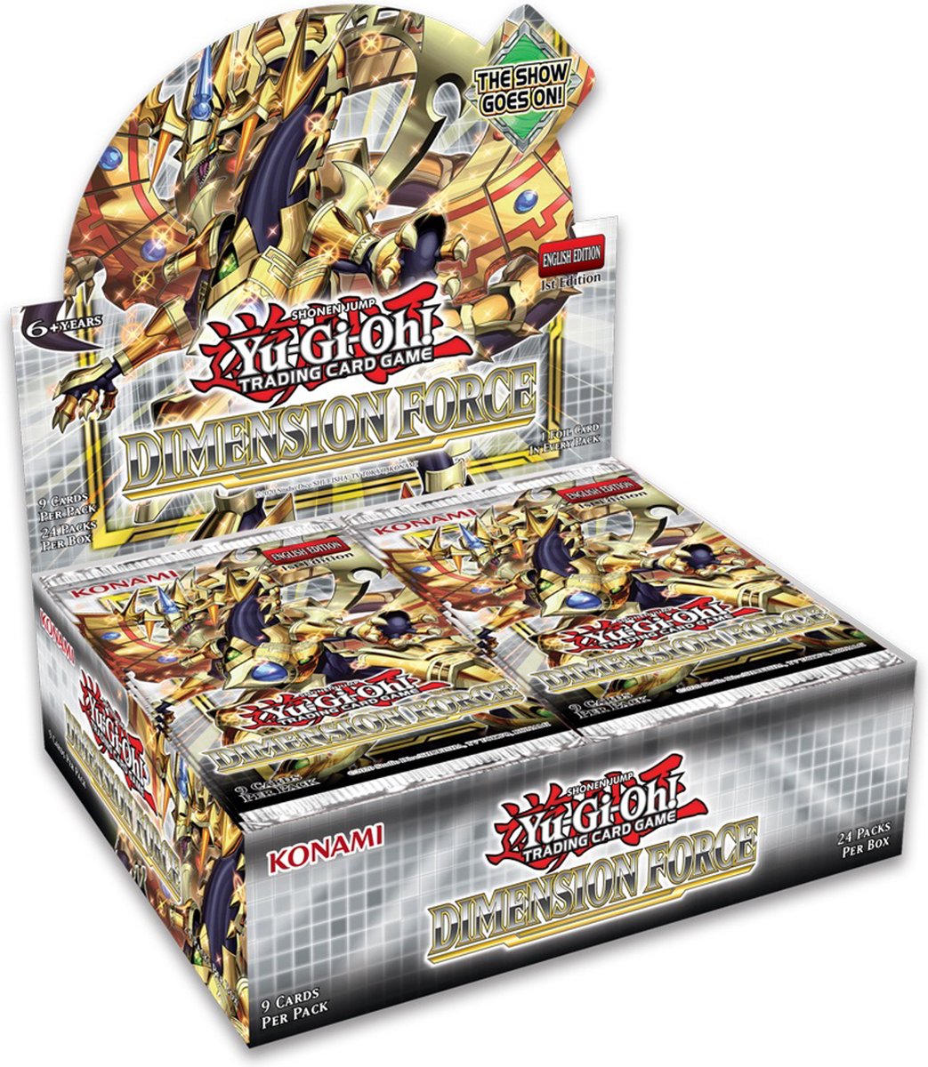 Yu-gi-oh! tcg - dimension force booster pack display (24 boostere)