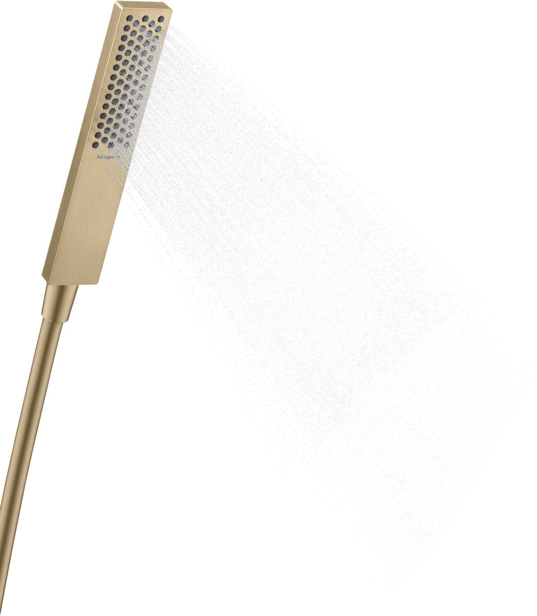 Hansgrohe pulsify e bar håndbruser 100 1jet ecosmart børstet bronze