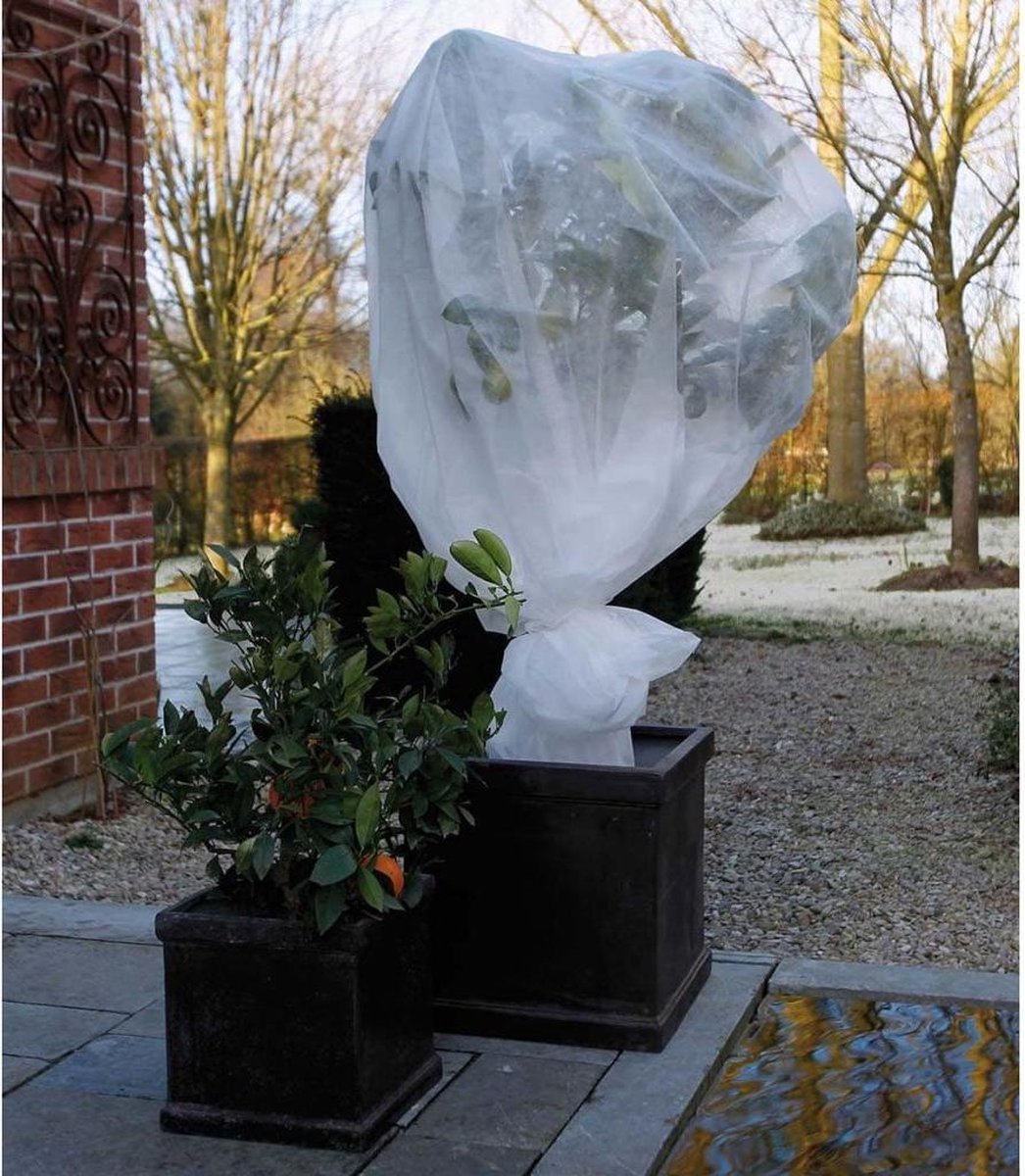 Natur - vinterdækfleece til planter - 2 x 10m - 30 g m² - vinterbeskyttelse