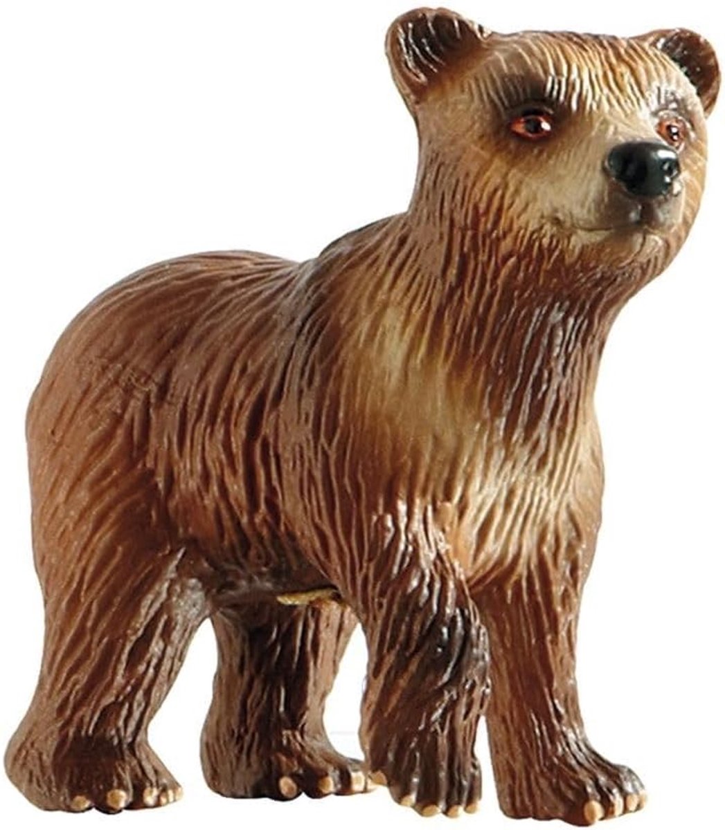 Bullyland 69399 – legefigur af brunbjørneunge – ca. 5,5 cm – naturtro og detaljeret design – ideel som pædagogisk legefigur, dekoration eller lille gave til børn fra 3 år