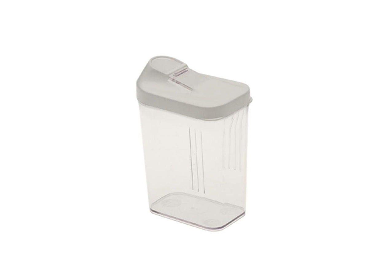 Keeper shaker 0,25l 6,5x4x12cm hvid gennemsigtig