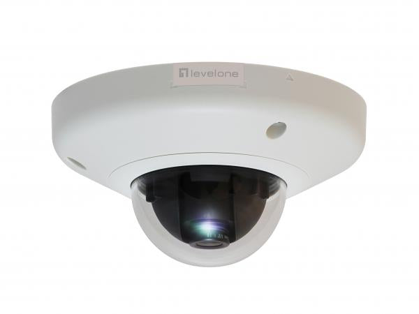 Levelone FCS-3065 Fixed Dome netværkskamera 5-megapixel PoE 802.3af WDR