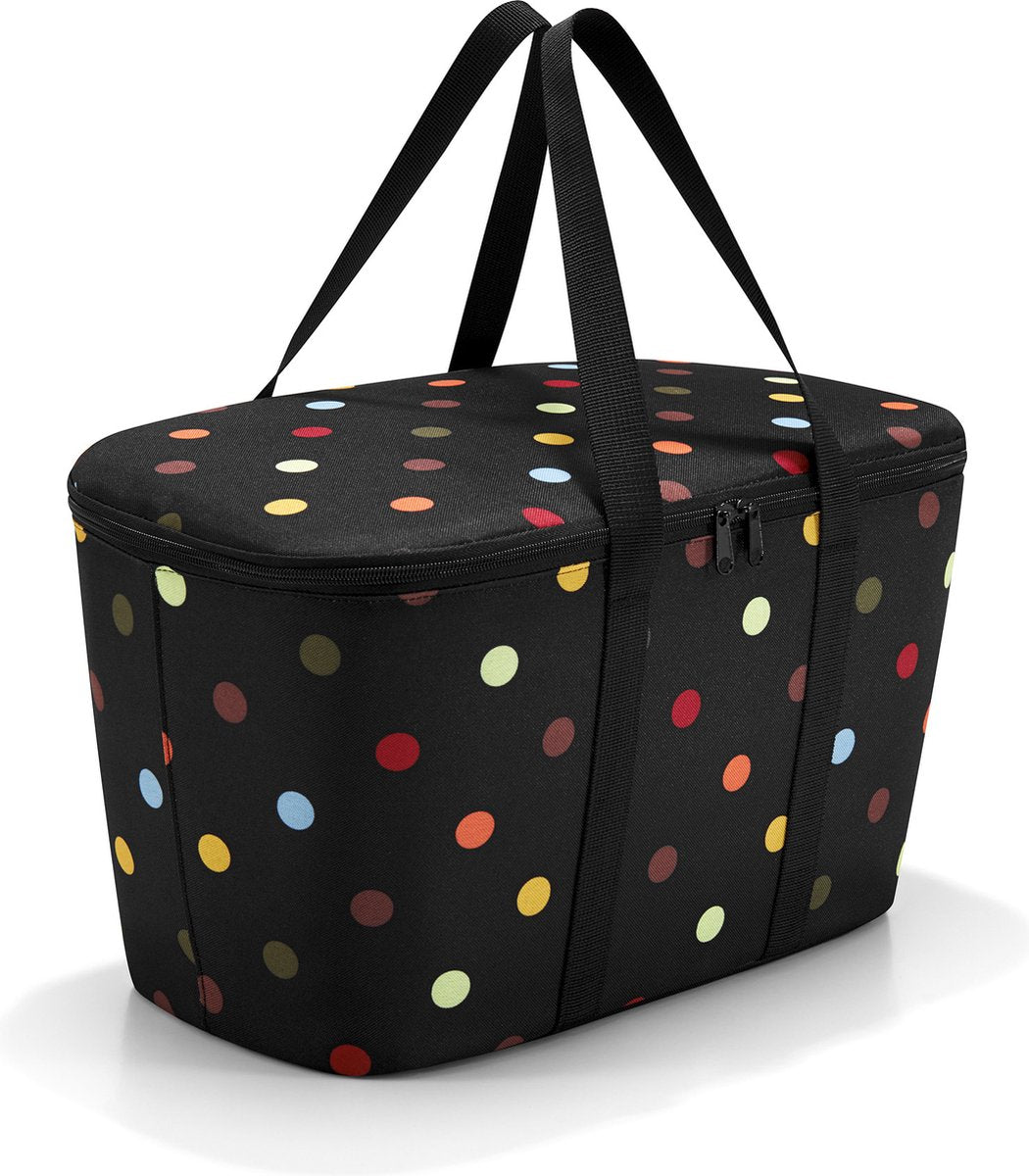Reisenthel køletaske køletaske - polyester med aluminiumsfor - 20l - prikker sort
