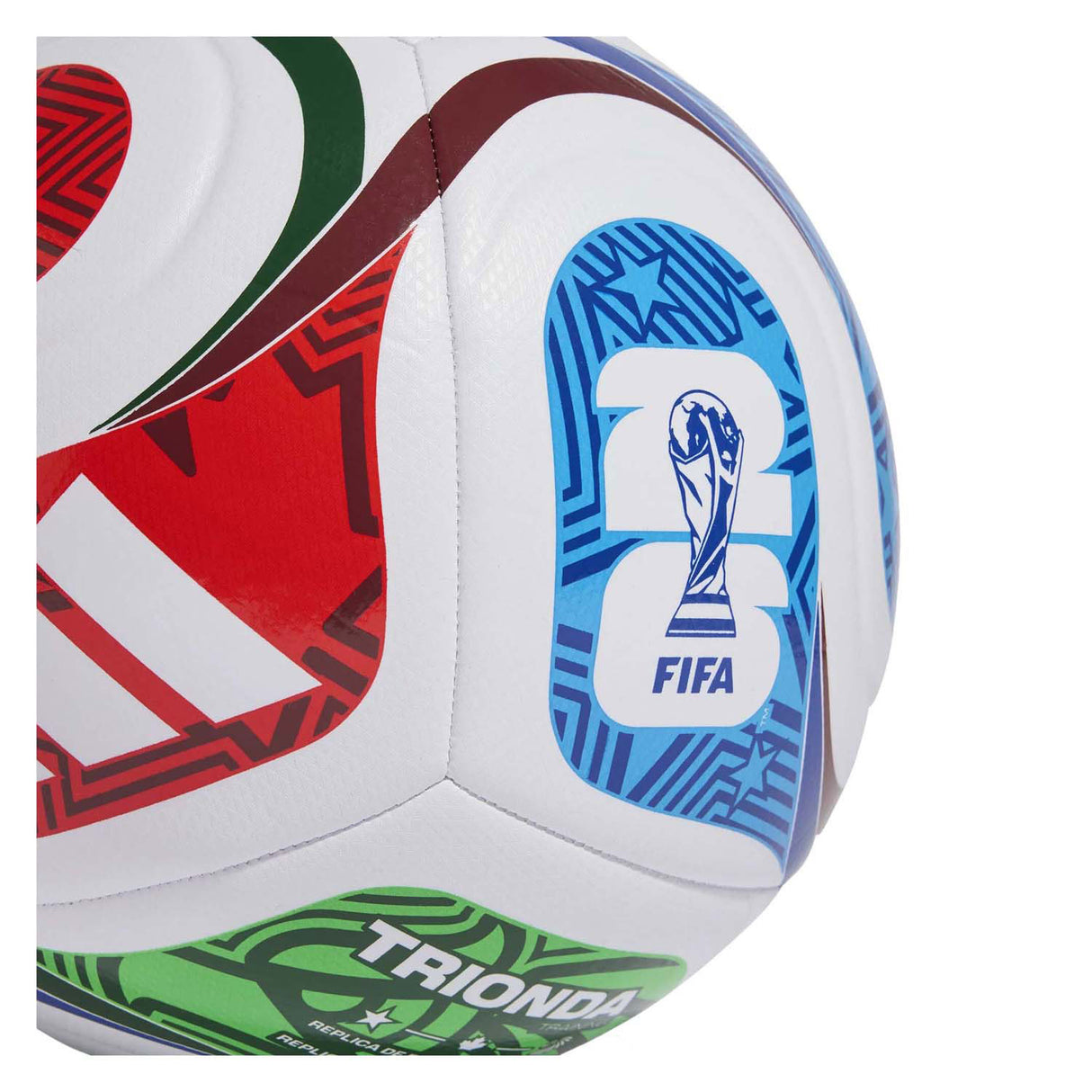 Volare adidas fodbold fifa world cup 2026 str. 5 hvid grøn rød blå