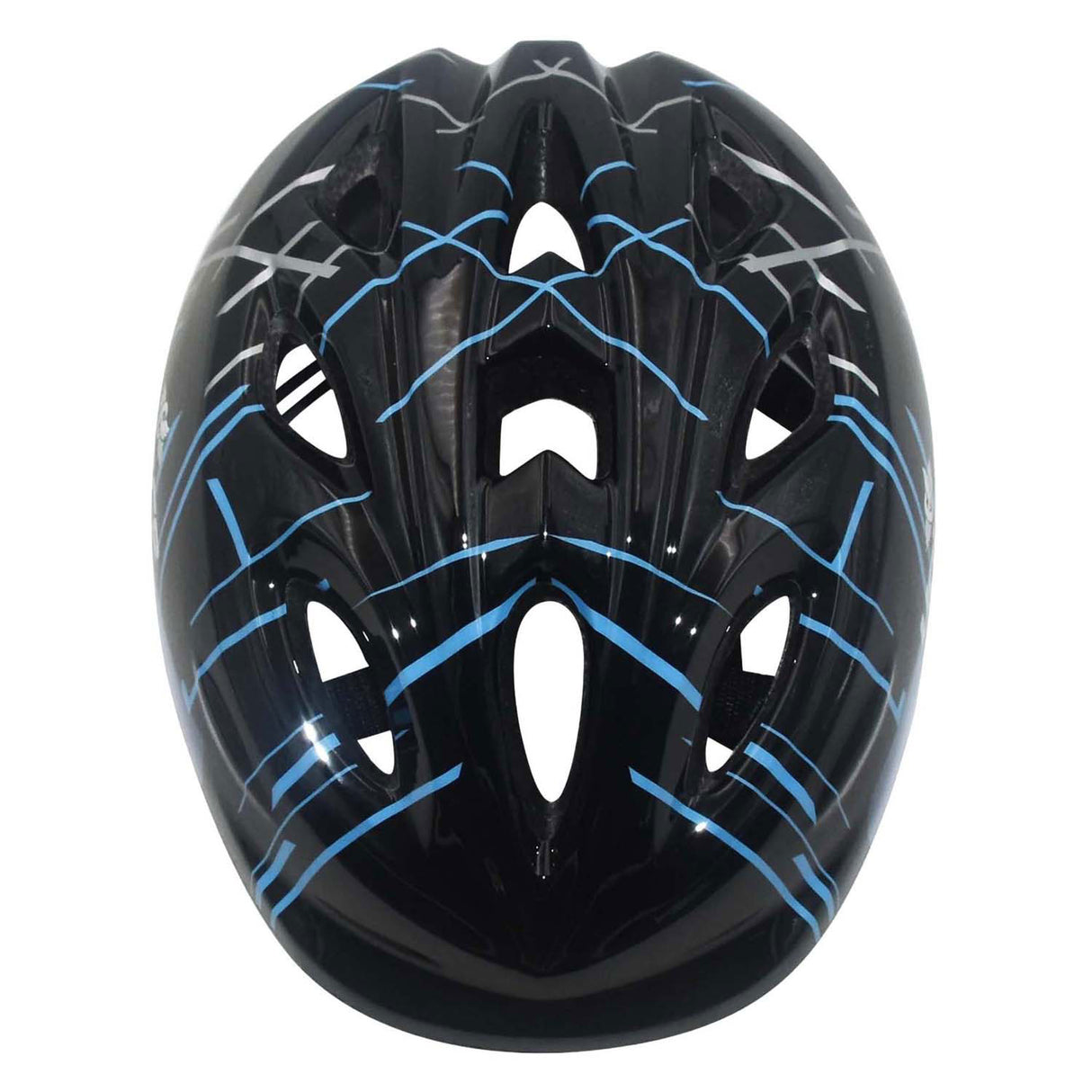 Volare cykelhjelm - børn - sort - 47-51 cm