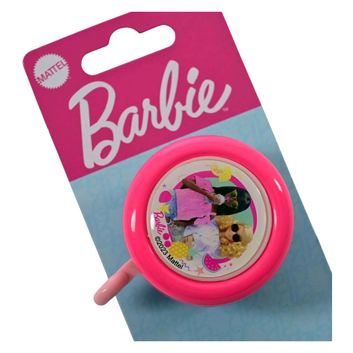 Barbieklokke på kortet