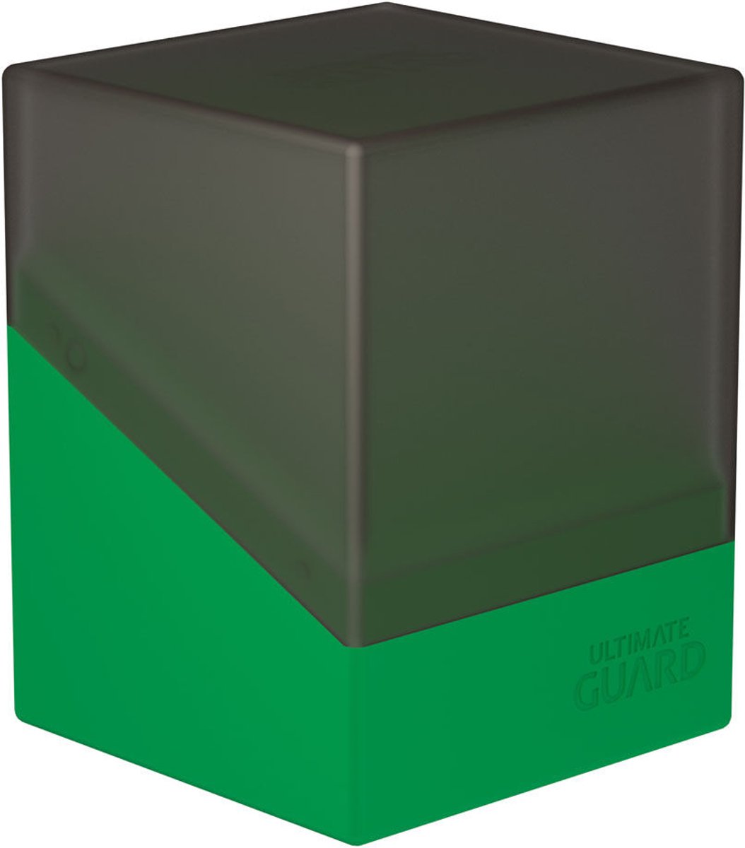 Ultimate guard boulder 100+ synergi - sorte grønne kortæsker