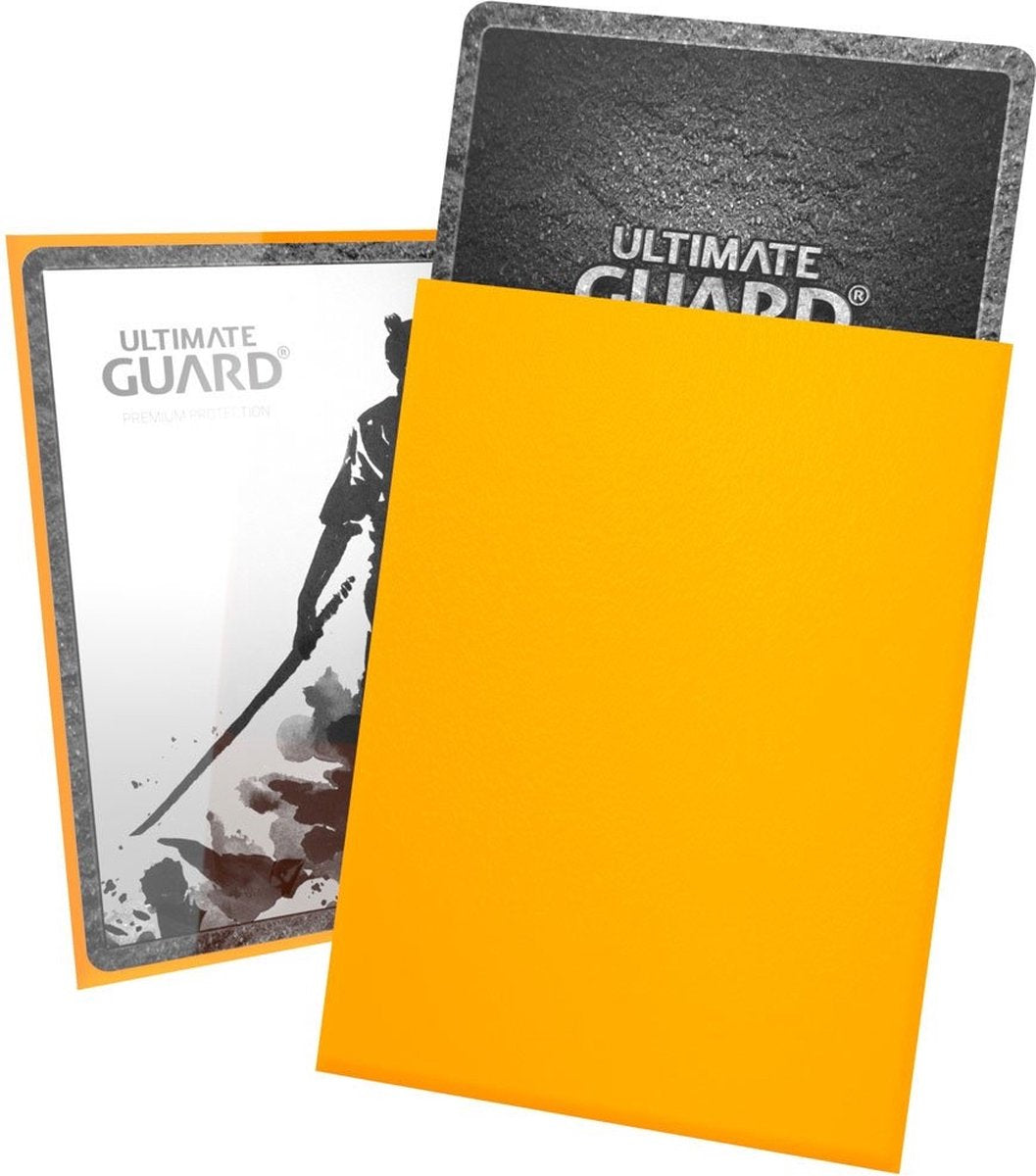 Ultimate guard katana ærmer standard størrelse (100) - gul