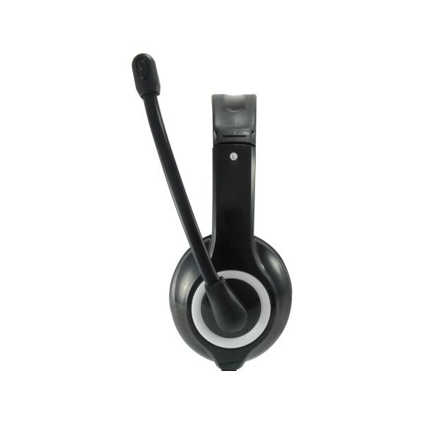 Udstyr 245301 gaming headset, USB, hovedbånd, binaural, digital, sort