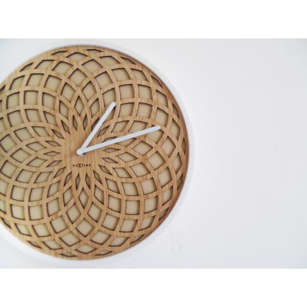 Nexttime ur 3150be sun small, ø35 cm, wall, beige