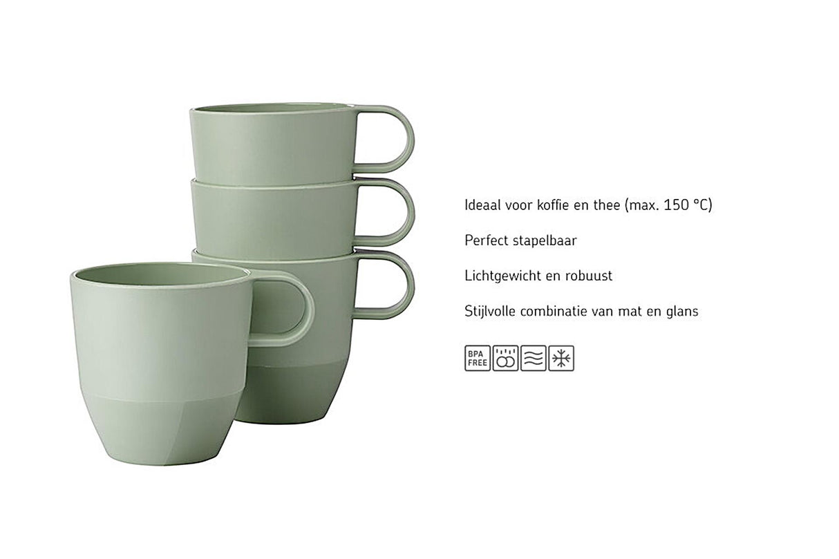 Mepal krus silueta 300ml - levende lilla