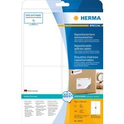 Herma 10019 hvide adresselabels