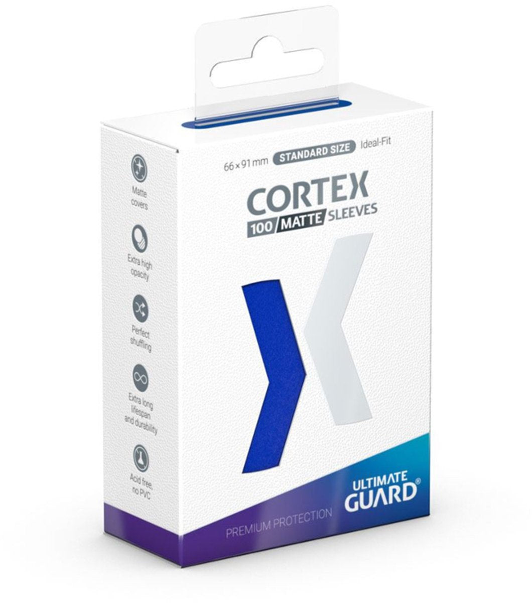 Ultimate guard cortex ærmer mat standard størrelse (100) - blå