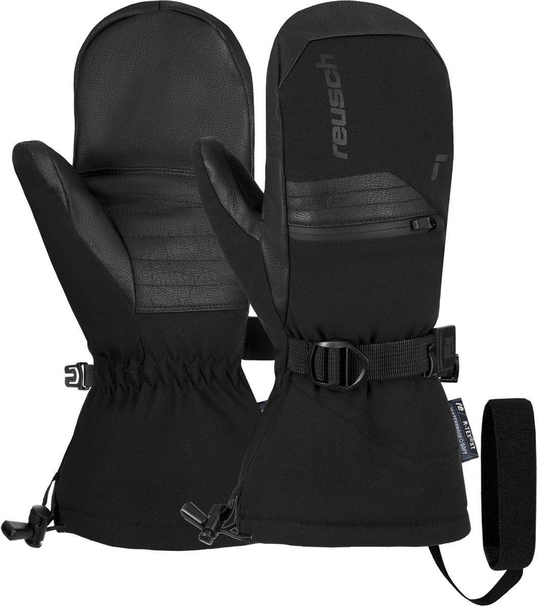 Reusch Torres R-Tex® XT Mitten Unisex vintersportshandsker - Sort