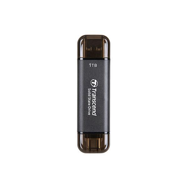 Overskrid TS1TET310C ESD310C Ekstern SSD, 1TB, USB Type-C Type-A, 10 Gbps