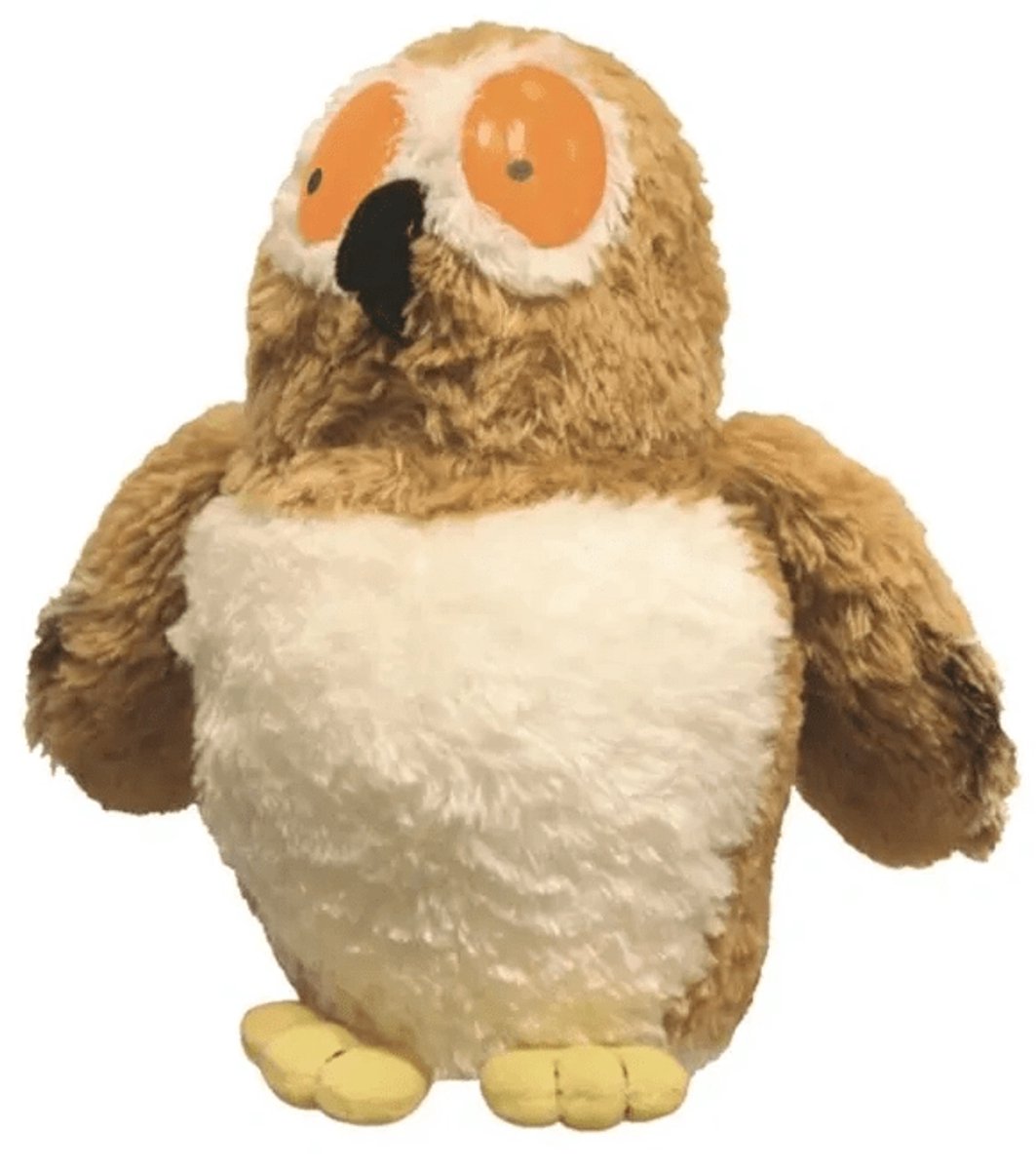 Aurora gruffalo ugle 18 cm - krammetøj