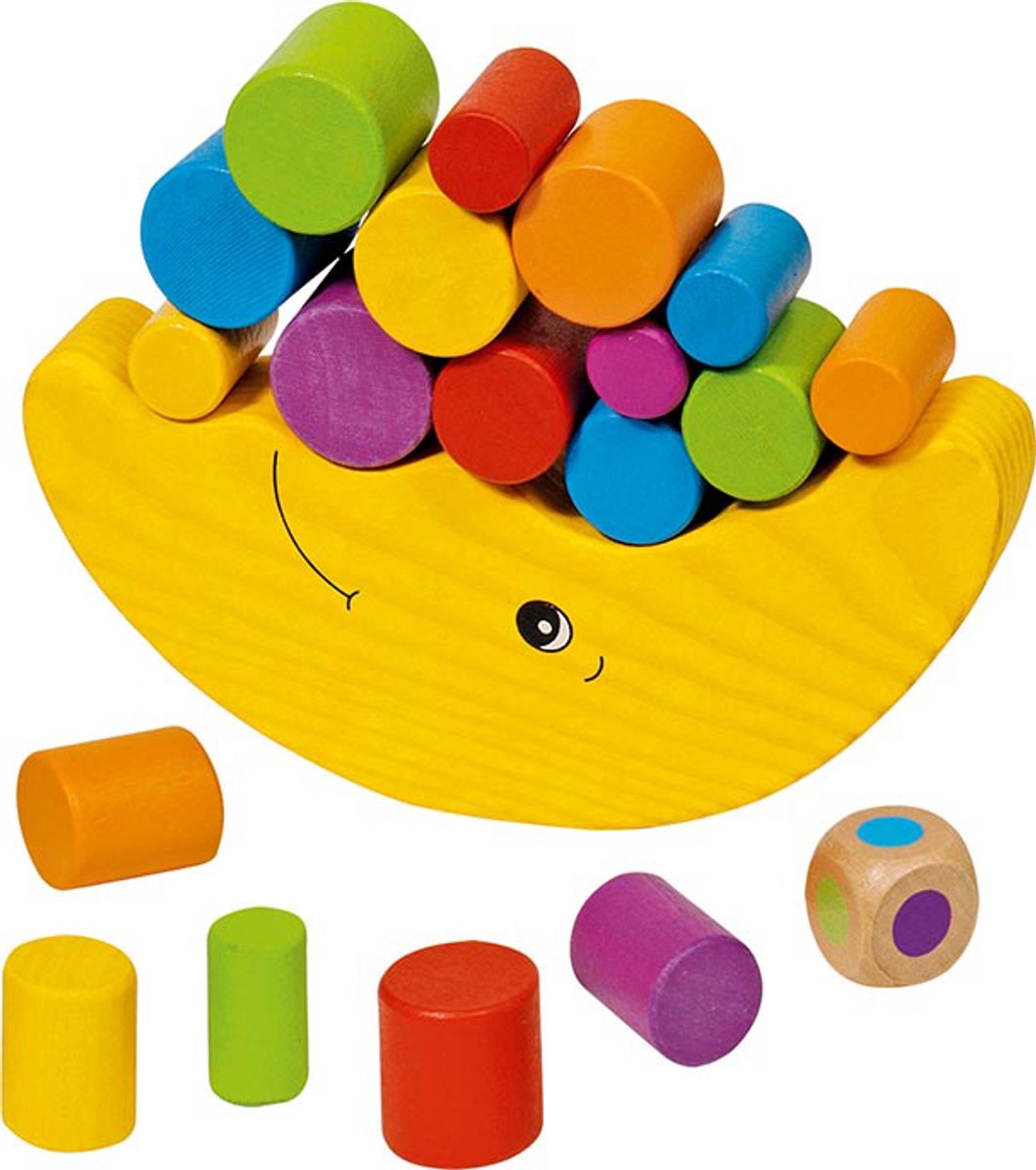 Goki træ balance spil - måne