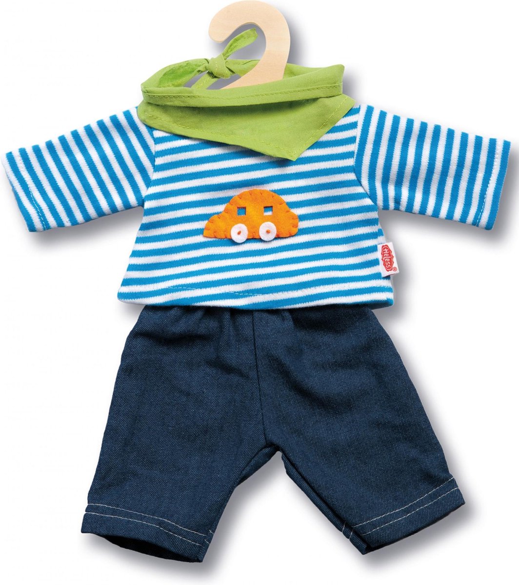 Heless dukke outfit dreng, 35-45 cm
