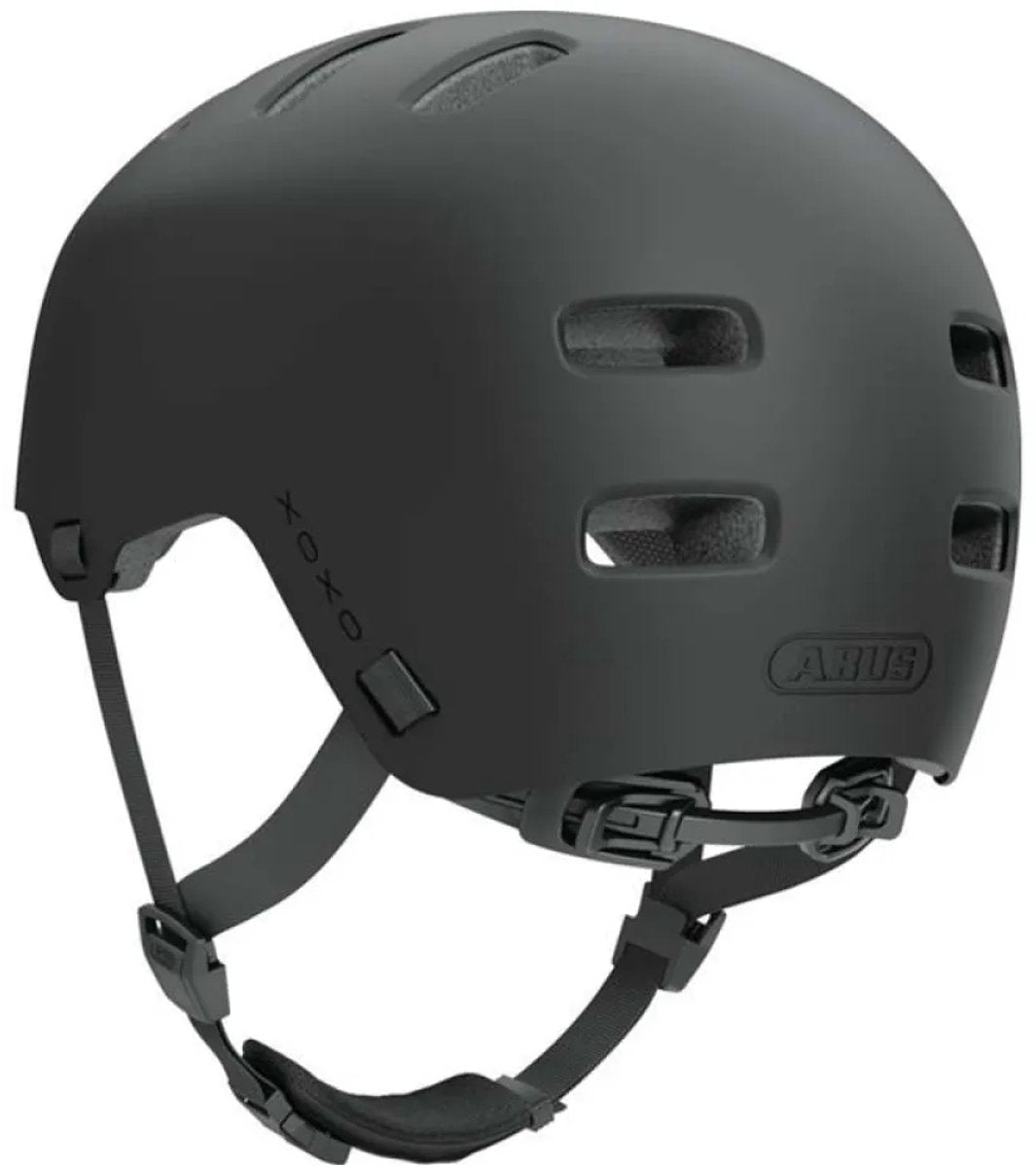 Abus cykelhjelm xoxo velvelt sort m - 54-58 cm - sort - velegnet til brug på elcykler - bycykler - 400 g