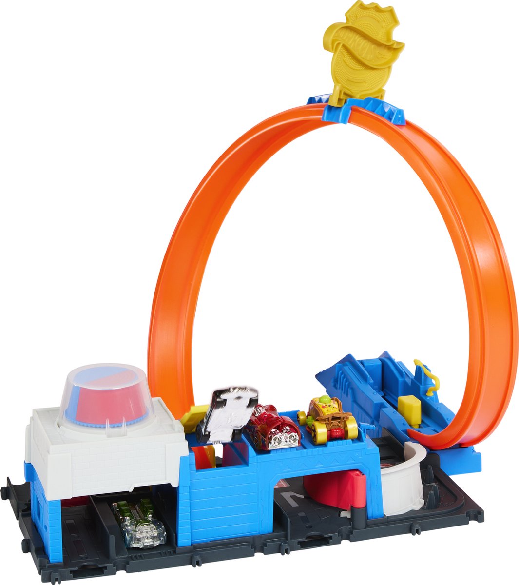 Hot wheels city super politistation - sløjfebane