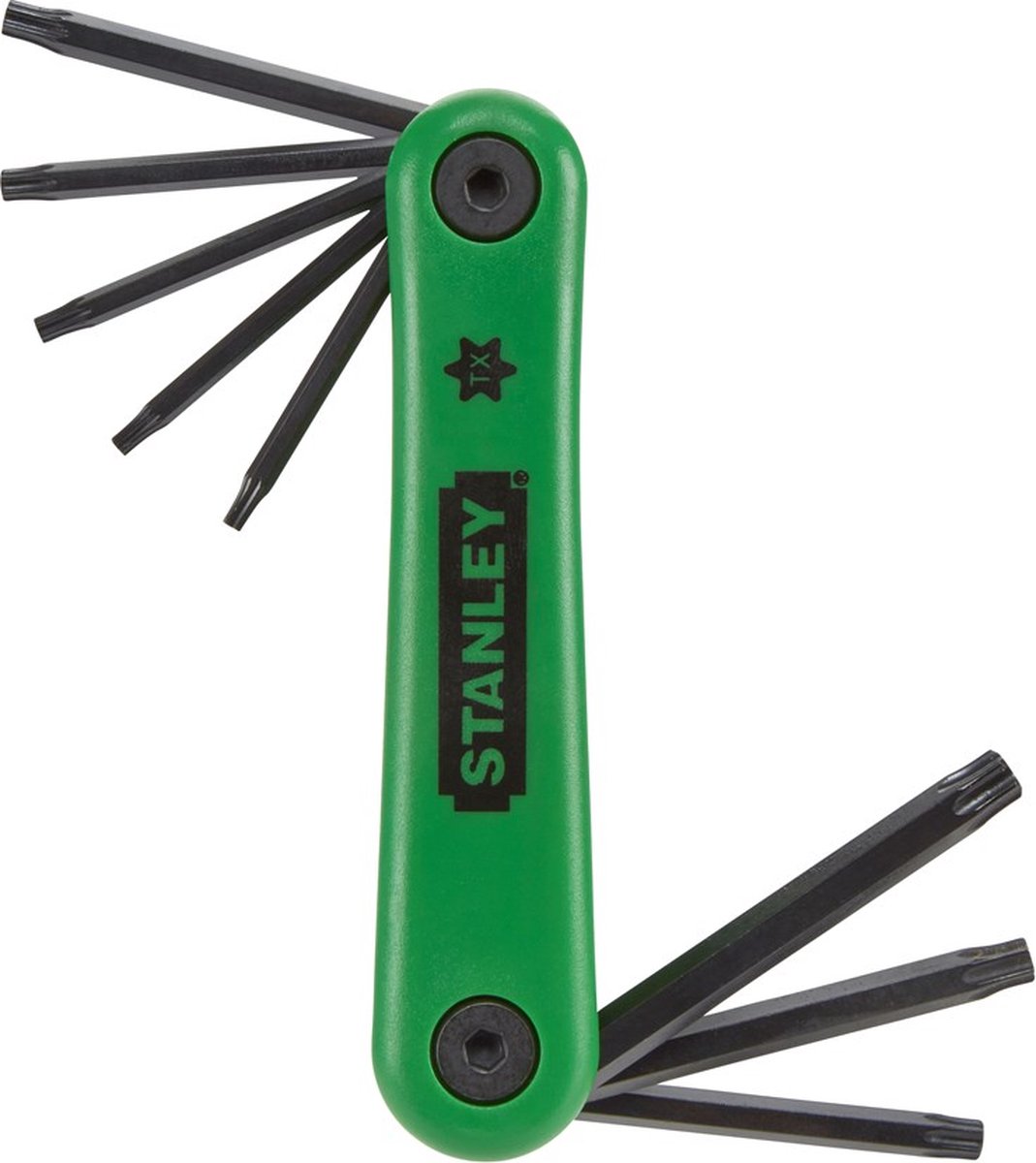 Stanley L-nøglesæt 8 dele T9-T40
