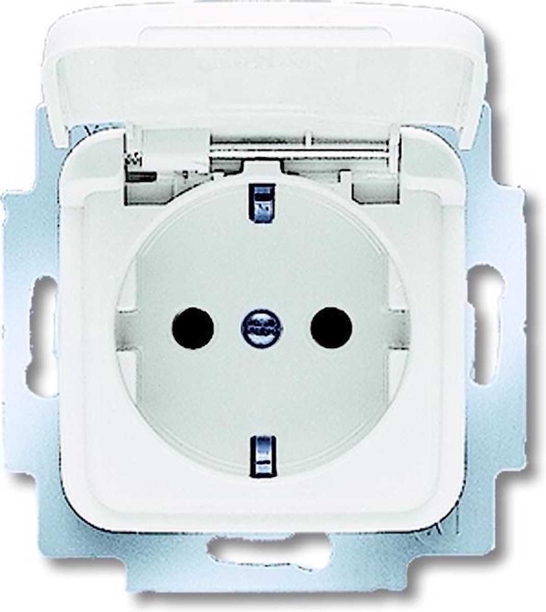 Busch-jaeger abb reflex si vægstikkontakt (wcd koblingsmateriale) - 2cka002013a5314 - e2q9y