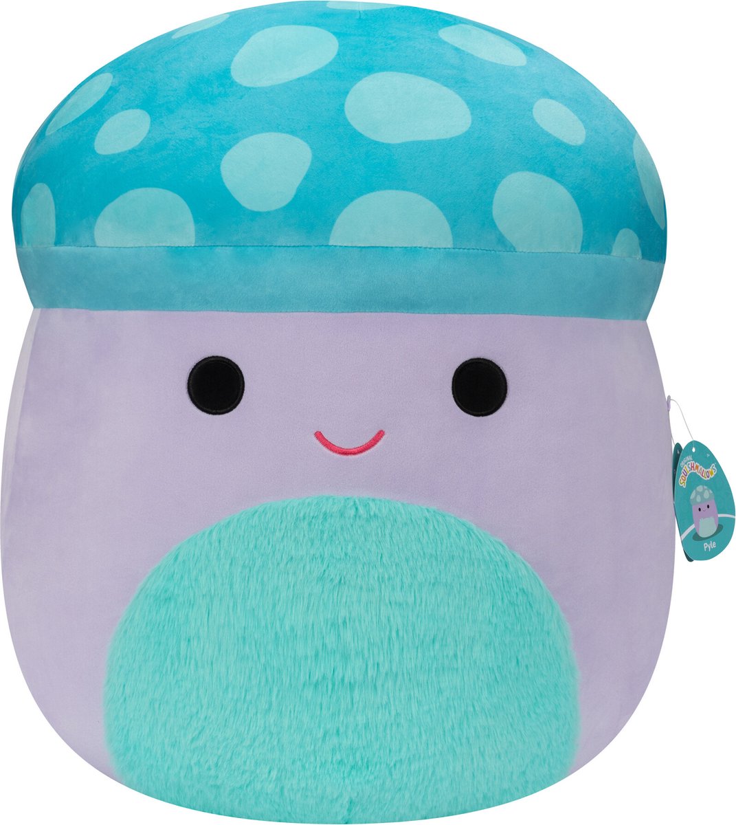 Squishmallows - pile den lilla blå champignon 40 cm plys