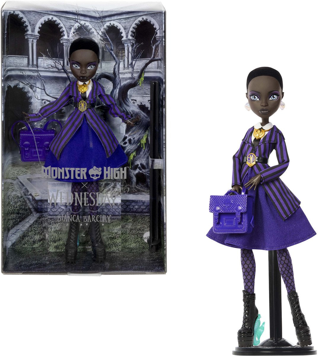 Monster High Wednesday Bianca Barclay - modedukke