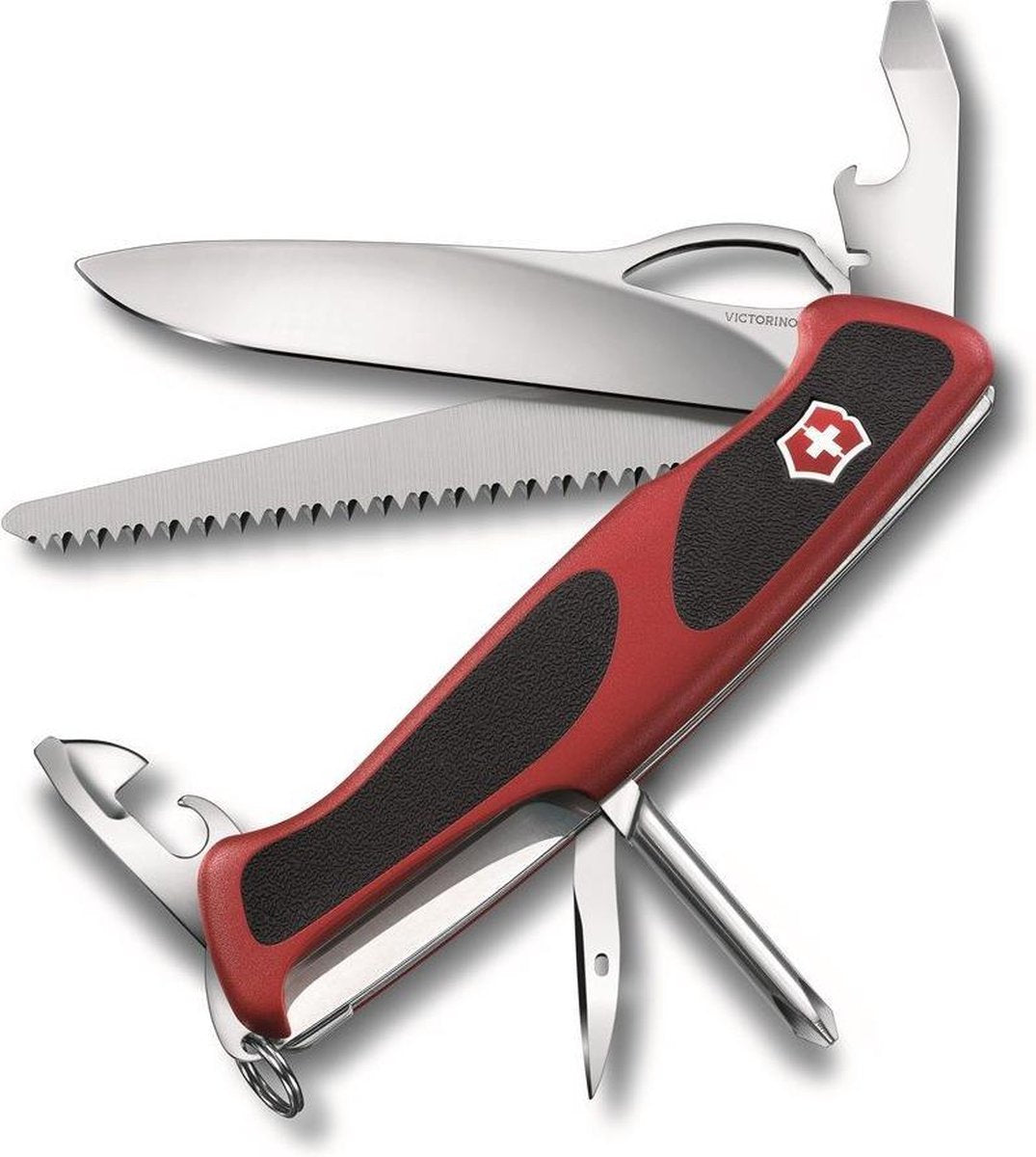 Victorinox rangergrip 78 lommekniv 12 funktioner rød sort