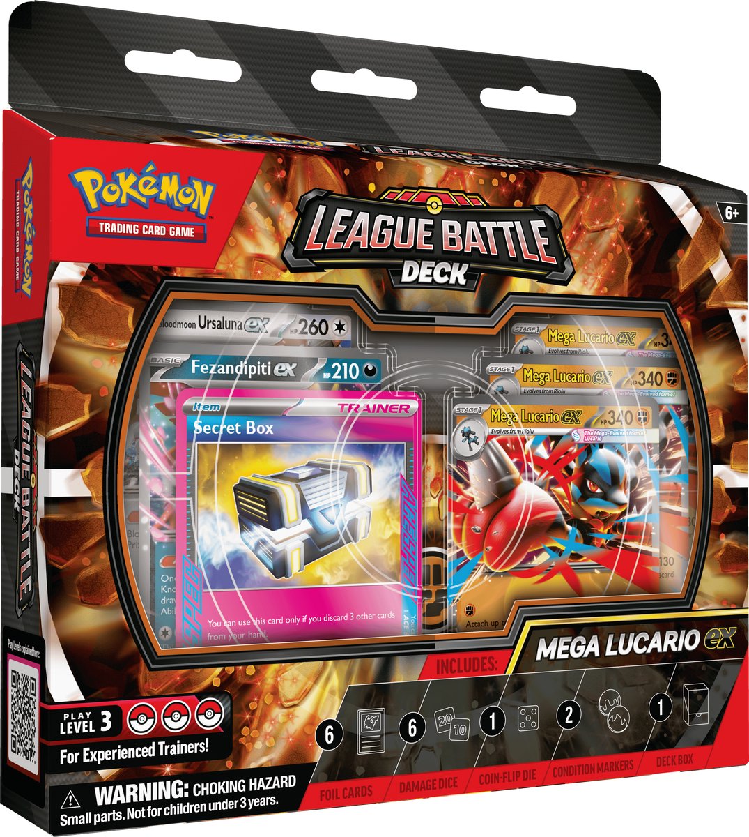 Pokémon - mega lucario ex - liga kampdæk