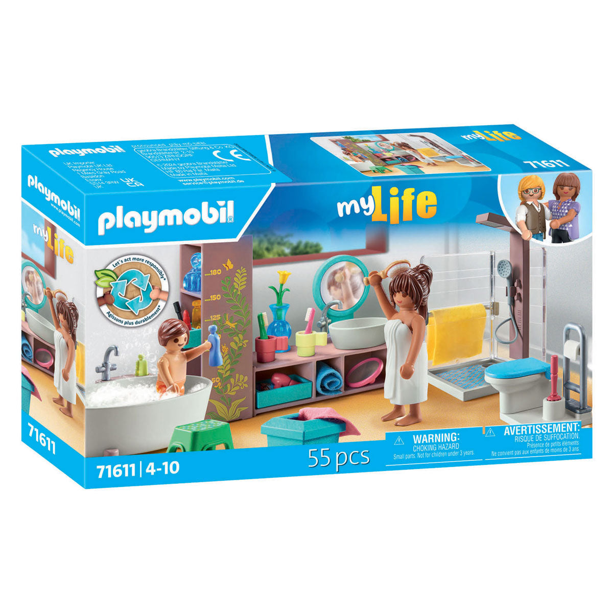 Playmobil my life badeværelse - 71612