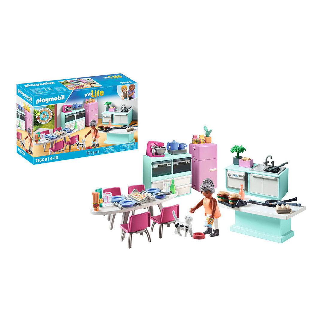 Playmobil my life køkken med spiseplads - 71609